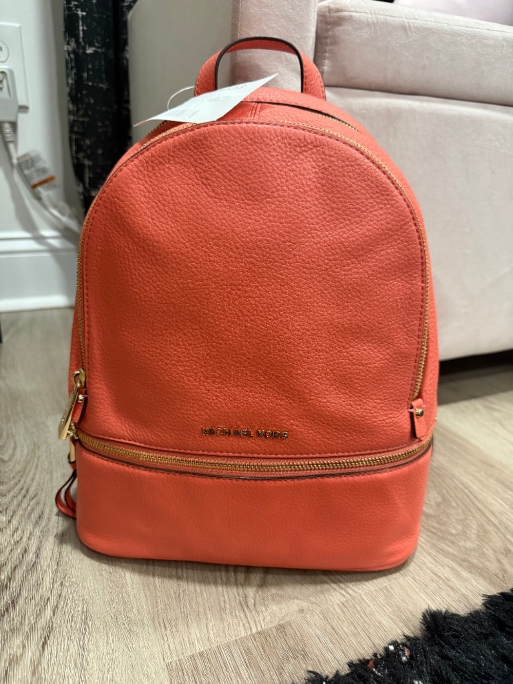 NWT 100% Authentic Michael Kors leather backpack